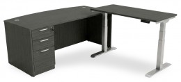 L Shaped Standing Desk