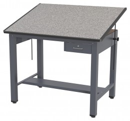Small Drafting Table with Drawer
