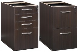 Pair of 2 & 4 Drawer Pedestals for Aberdeen Desks