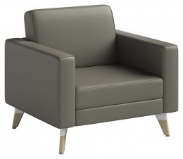 Vinyl Club Chair
