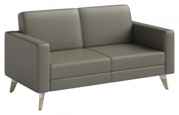 Vinyl Loveseat
