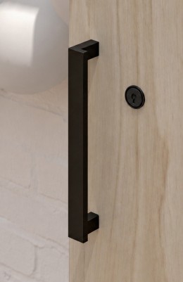 Set of 4 Black Locker Handles with Key Locks