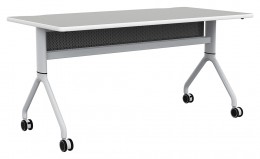 Mobile Flip Top Training Table
