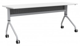 Rolling Flip Top Training Table