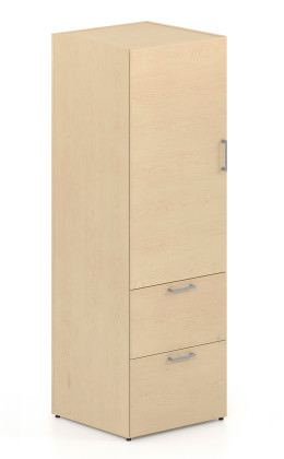 Vertical Storage Cabinet with Drawers - Concept 300 Series