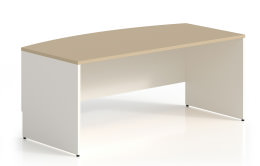 Bow Front Desk Shell - Concept 300 Series