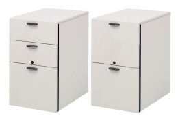 Pair of 2 & 3 Drawer Pedestals for Concept 70 Desks - Concept 70