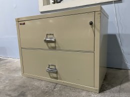 Fireking Fireproof 2 Drawer Lateral Filing Cabinet