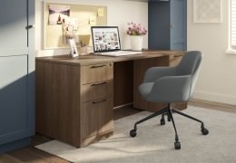 Home Office Desk with Drawers - PL Laminate