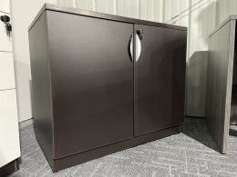 Dark Walnut Storage Cabinet