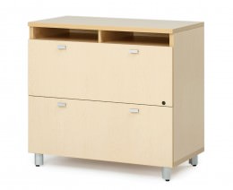 2 Drawer Lateral File Cabinet - Concept 3