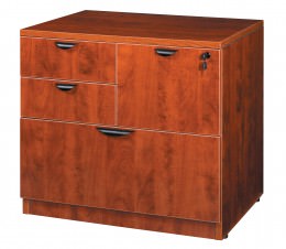 4 Drawer Combo Lateral Filing Cabinet - Commerce Laminate Series
