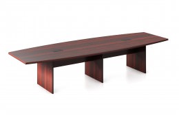  Boat Shaped Conference Table