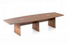  Boat Shaped Conference Table