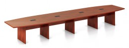  Boat Shaped Conference Table - PL Laminate