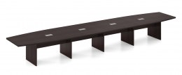  Boat Shaped Conference Table - PL Laminate Series