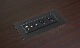 PLT-B Power Conference Table Power Outlet & Data Port Connectivity B...