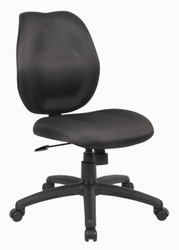 Mid Back Office Chair without Arms - 