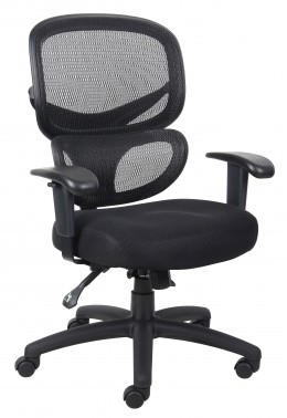Ergonomic Mesh Back Chair with Arms - 
