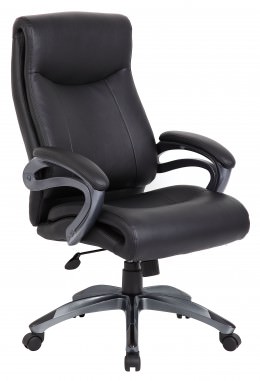 Leather Executive High Back Chair - LeatherPlus Series