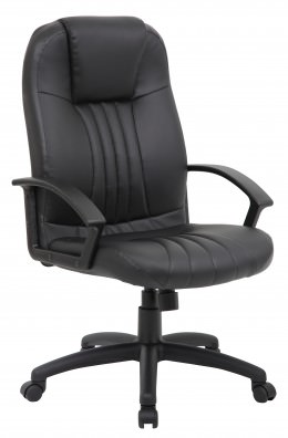 Leather Executive High Back Chair - LeatherPlus Series