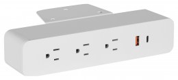 Under Desk AC Power & USB Charging Module - Napa
