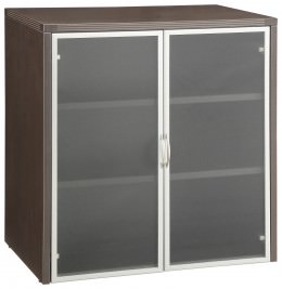 Storage Cabinet with Glass Doors - Napa Series