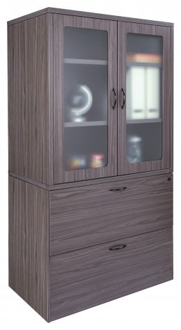 Lateral File Cabinet With Top Storage - Napa Series