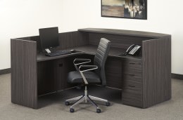 L Shaped Reception Desk - Napa