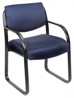 Waiting Room Chair with Sled Base