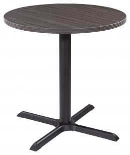 Round Table with Metal Base - Napa