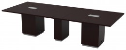 Rectangular Conference Table with Power - Tuxedo Series