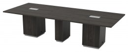 Rectangular Conference Table with Power - Tuxedo Series