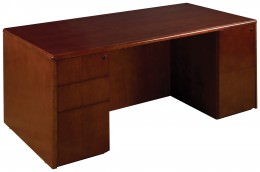Rectangular Desk with Drawers - Sonoma Series