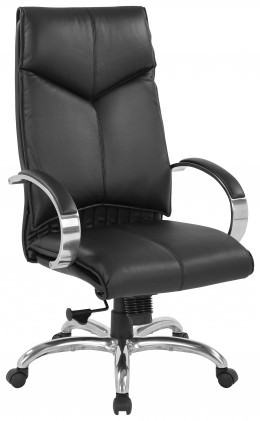 Leather High Back Conference Room Chair - Pro Line II