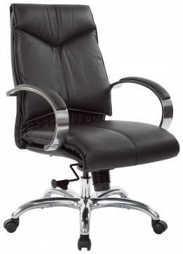 Leather Mid-Back Conference Room Chair - Pro Line II Series