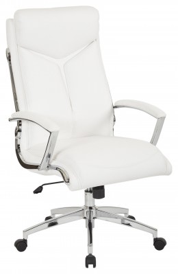 Faux Leather Conference Room Chair - Work Smart Series