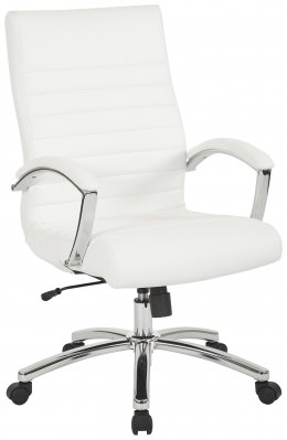 Mid Back Conference Room Chair with Arms - Work Smart Series