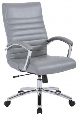 Mid Back Conference Room Chair with Arms - Work Smart