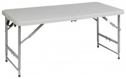 Height Adjustable Folding Table - 48