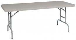 Height Adjustable Folding Table - 72