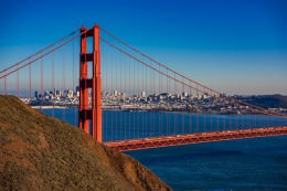 Golden Gate Bridge #6 - Office Wall Art - Oceans Beaches Harbors