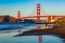 Golden Gate Bridge #10 - Office Wall Art - Oceans Beaches Harbors