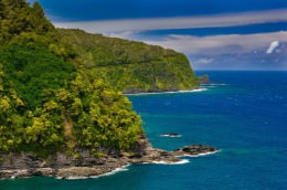 On the Road to Hana - Office Wall Art - Oceans Beaches Harbors Series