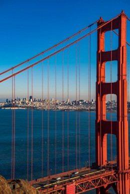 Golden Gate Bridge #5 - Office Wall Art - Oceans Beaches Harbors