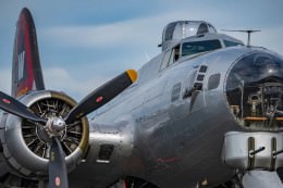 Flying Fortress - Office Wall Art - Vintage Series
