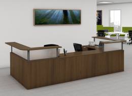 Double Reception Desk - PL Laminate Series