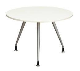 Small Round Table with Metal Legs - Luna Series