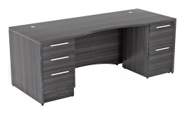 Pedestal Desk with Drawers - Potenza Series