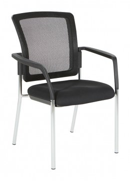 Mesh Back Guest Chair with Arms - Pro Line II